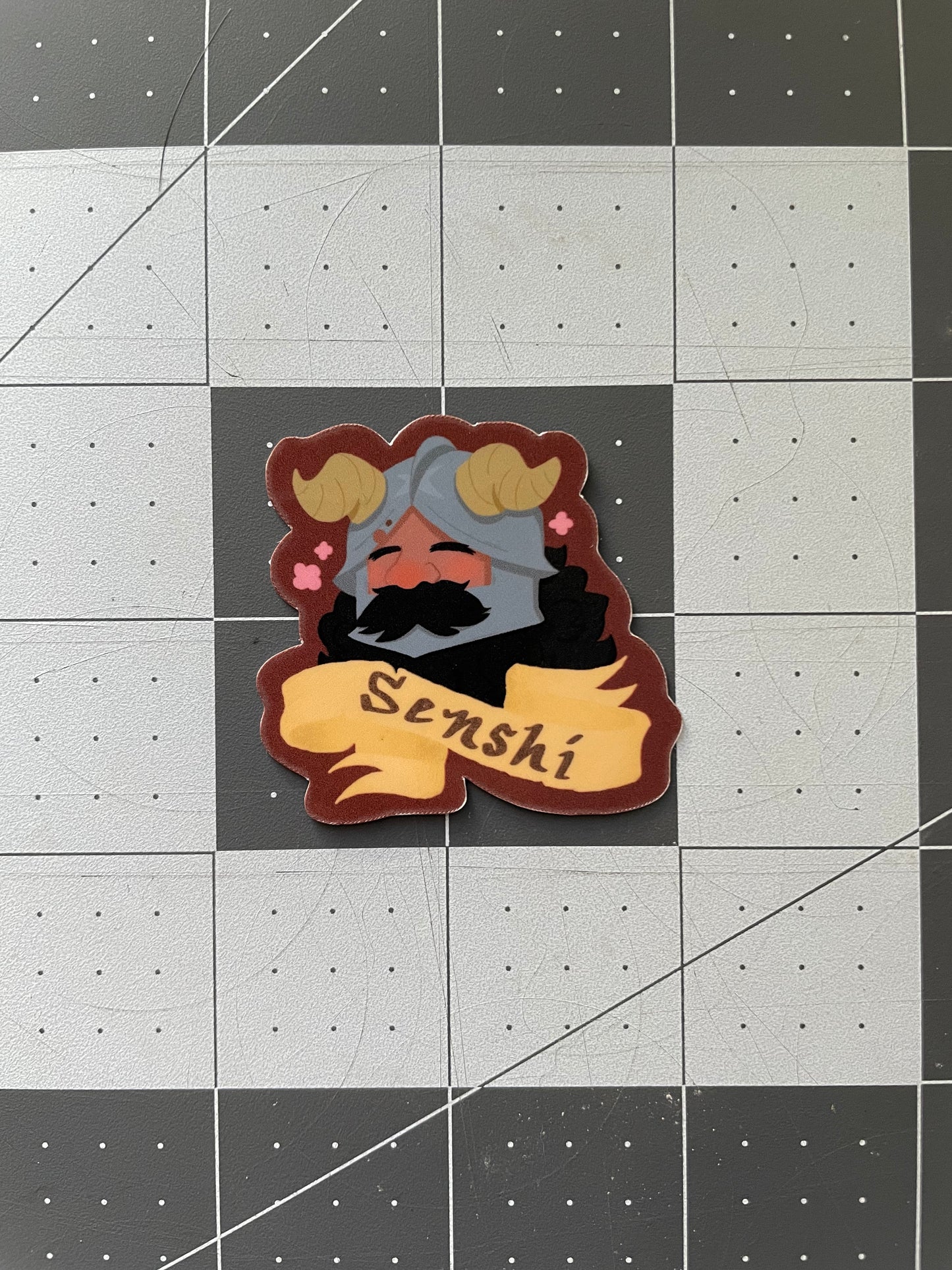 Delicious in dungeon banner stickers