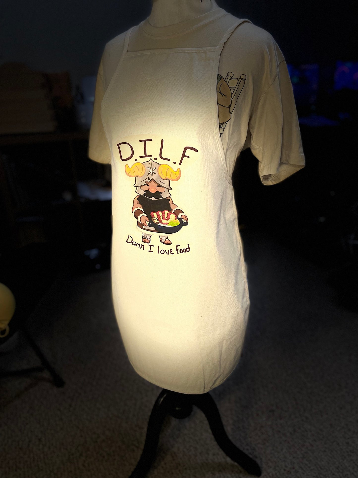 Dilf Senshi apron