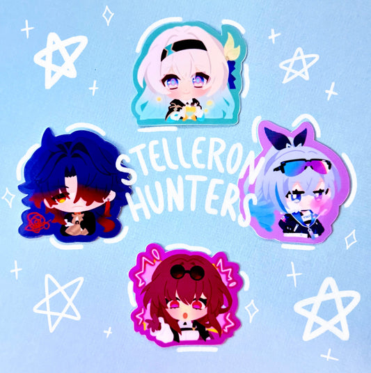 HSR Stelleron Hunters Stickers