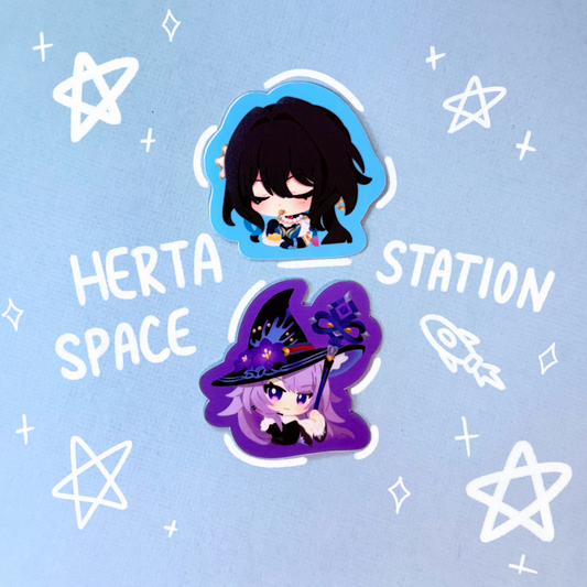 HSR Herta Space Station stickers