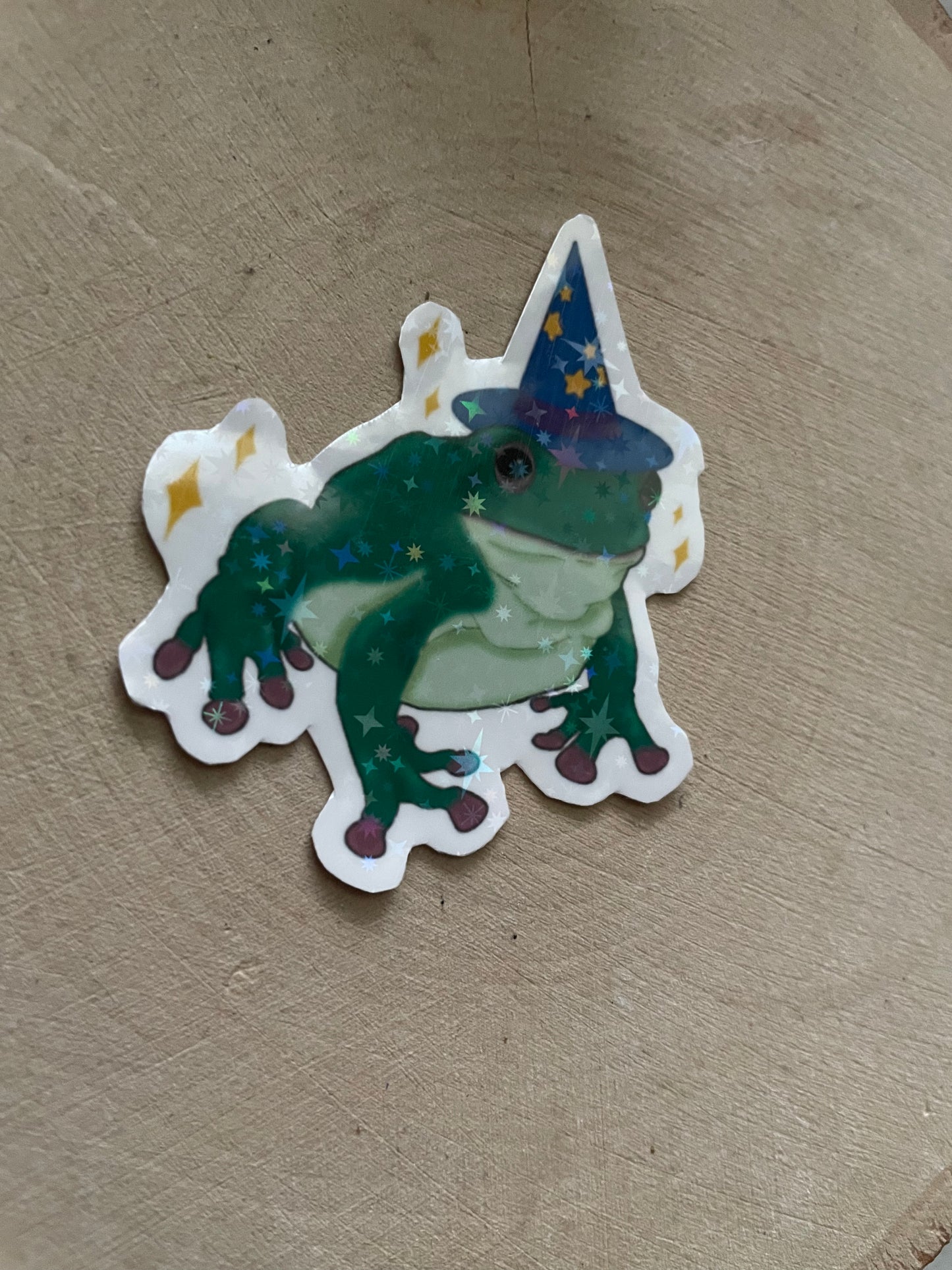 Frog wizard