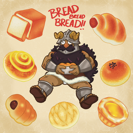 Bread Senshi print