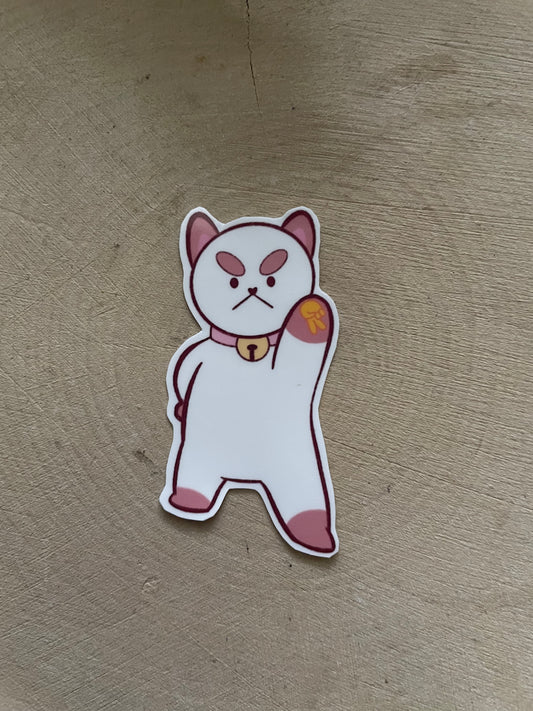 Puppycat meme sticker