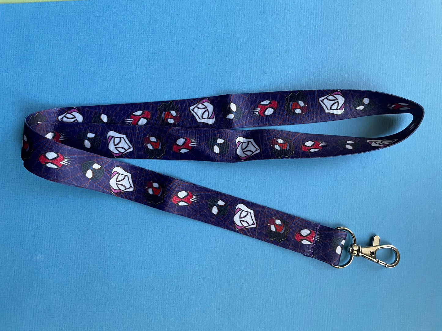 Spider friends lanyard