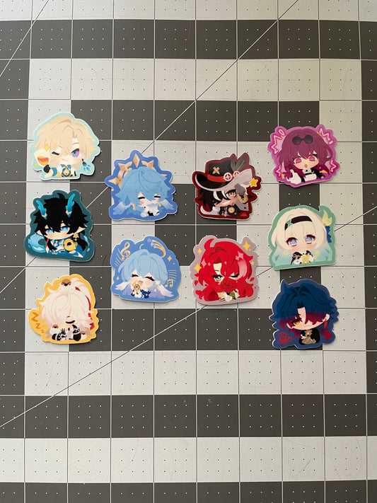 Honkai star rail stickers