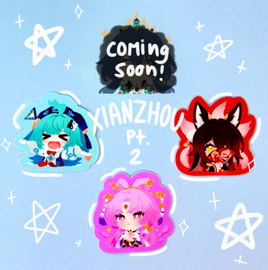 Xianzhou stickers